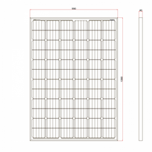 Load image into Gallery viewer, 250W 12V SOLAR PANEL WITH 5M CABLE
