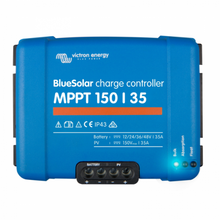 Load image into Gallery viewer, VICTRON BLUESOLAR MPPT 150/35 35A SOLAR CHARGE CONTROLLER FOR SOLAR PANELS UP TO 500W (12V) / 1000W (24V) / 1500W (36V) / 2000W (48V) UP TO 150V
