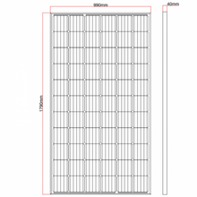 Load image into Gallery viewer, 320W 12V SOLAR PANEL WITH 5M CABLE
