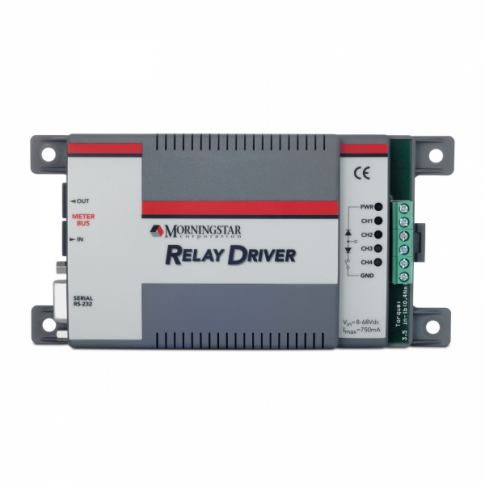 MORNINGSTAR RELAY DRIVER RD-1 FOR MULTI-CHANNEL VOLTAGE AND PARAMETER CONTROL FUNCTIONS