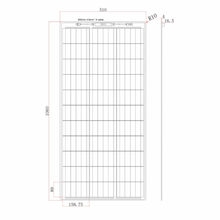 Load image into Gallery viewer, 100W REINFORCED NARROW SEMI-FLEXIBLE SOLAR PANEL WITH A DURABLE ETFE COATING
