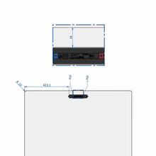 Load image into Gallery viewer, 240W SEMI-FLEXIBLE SOLAR PANEL WITH REAR JUNCTION BOX (MADE IN AUSTRIA)
