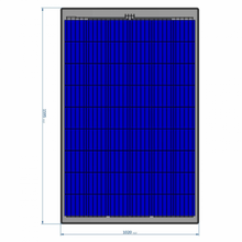 Load image into Gallery viewer, 270W SEMI-FLEXIBLE SOLAR PANEL WITH REAR JUNCTION BOX (MADE IN AUSTRIA)
