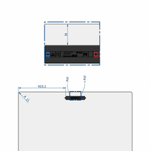 Load image into Gallery viewer, 300W SEMI-FLEXIBLE SOLAR PANEL WITH REAR JUNCTION BOX (MADE IN AUSTRIA)
