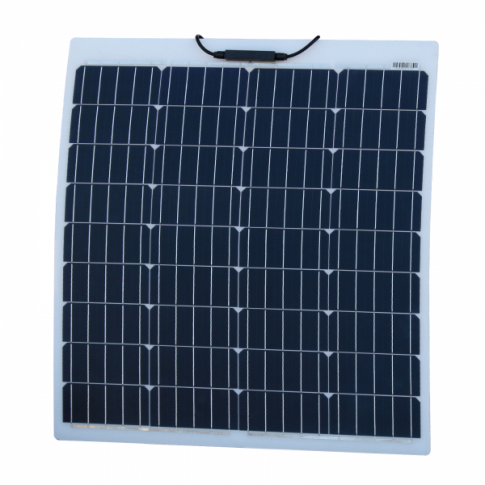 80W REINFORCED SEMI-FLEXIBLE SOLAR PANEL WITH A DURABLE ETFE COATING