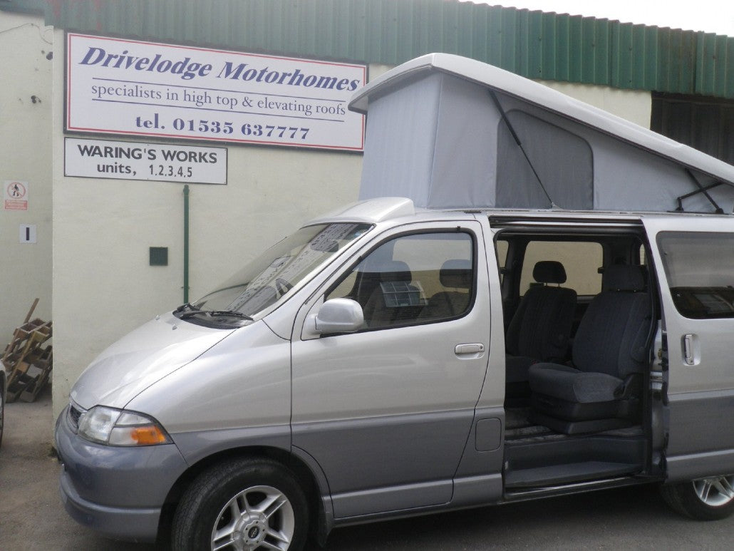 Drivelodge Toyota Granvia/Hiace elevating roof and fitting