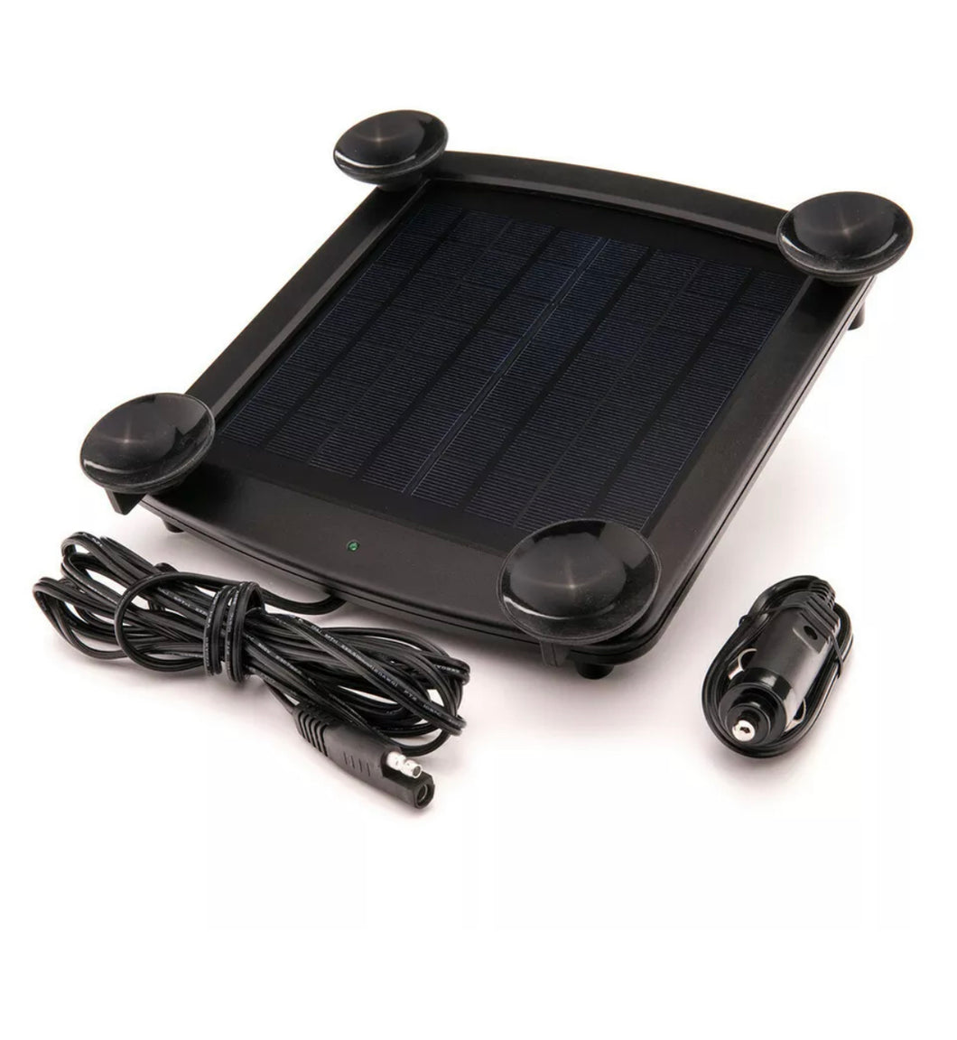 Battery Tender12V, 5W Solar Battery Charger and Maintainer with Windshield Mount