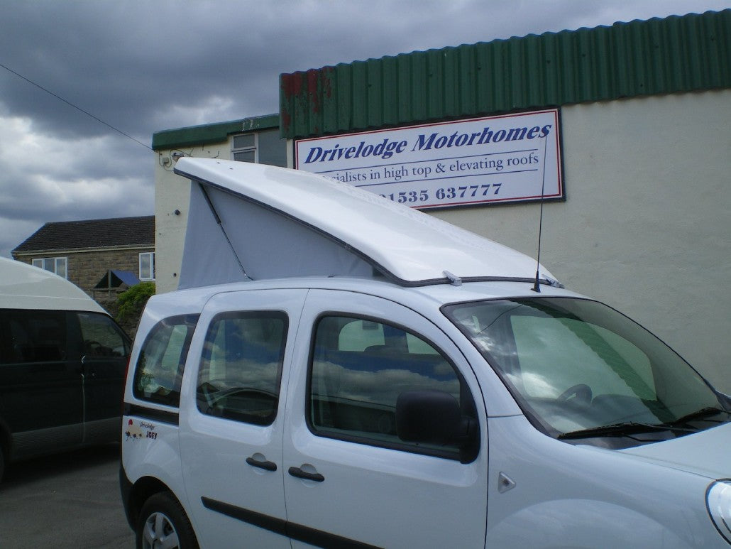 Drivelodge Renault kango swb post 2008 elevating roof and fitting